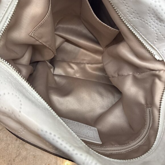 Coach Cream Perforated Butter Soft Leather Crossbody Purse. Like New! - Picture 10 of 10